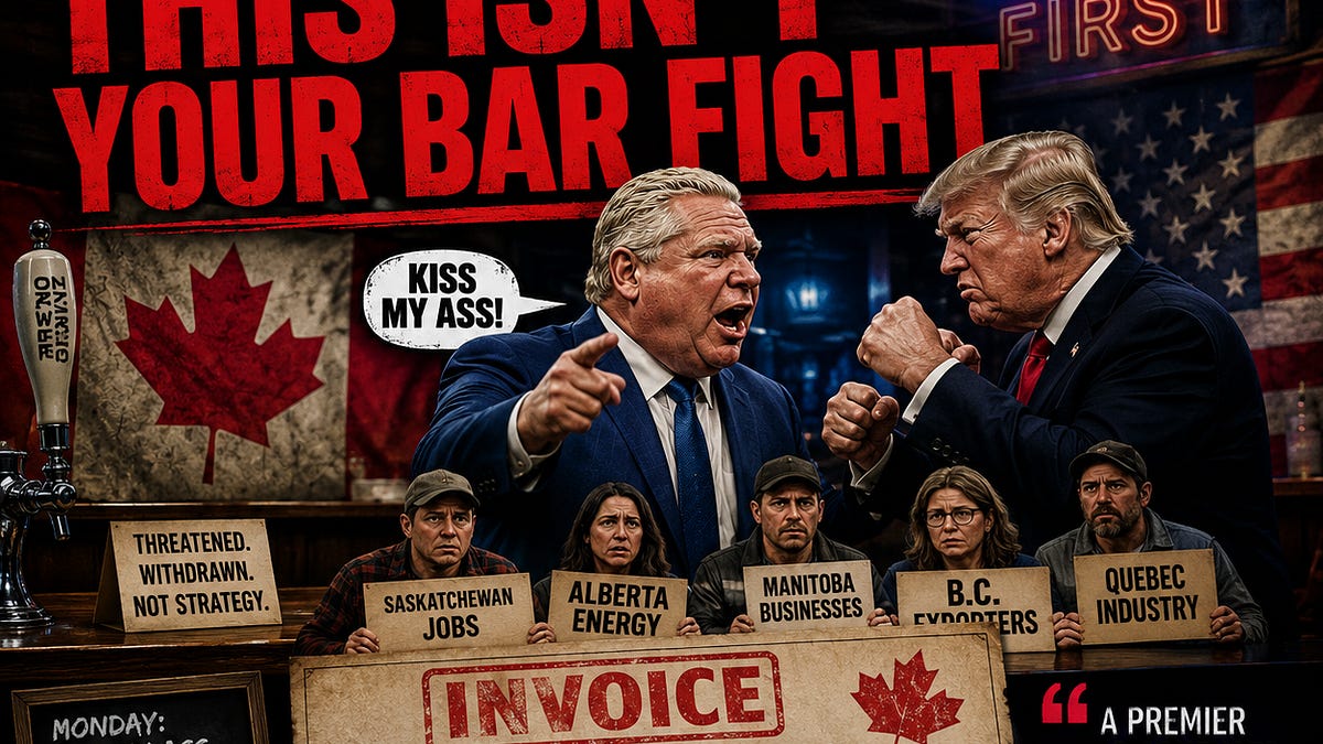 DEAR DOUG: THIS ISN’T YOUR BAR FIGHT