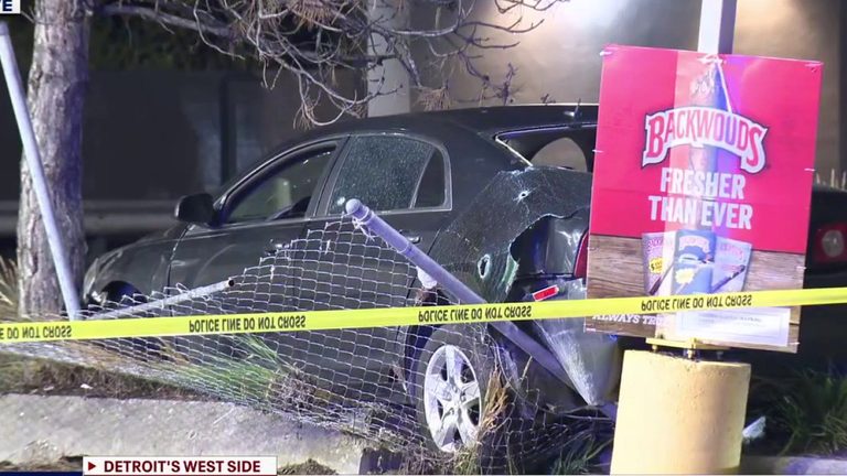 Man Fatally Shot Inside Crashed Chevrolet Malibu on Detroit’s West Side