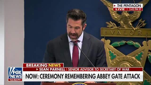 Senior Adviser to Sec. Of War Parnell on the Abbey Gate Marines: You’ve Earned the Utmost Respect of the Greatest Nation on the Planet