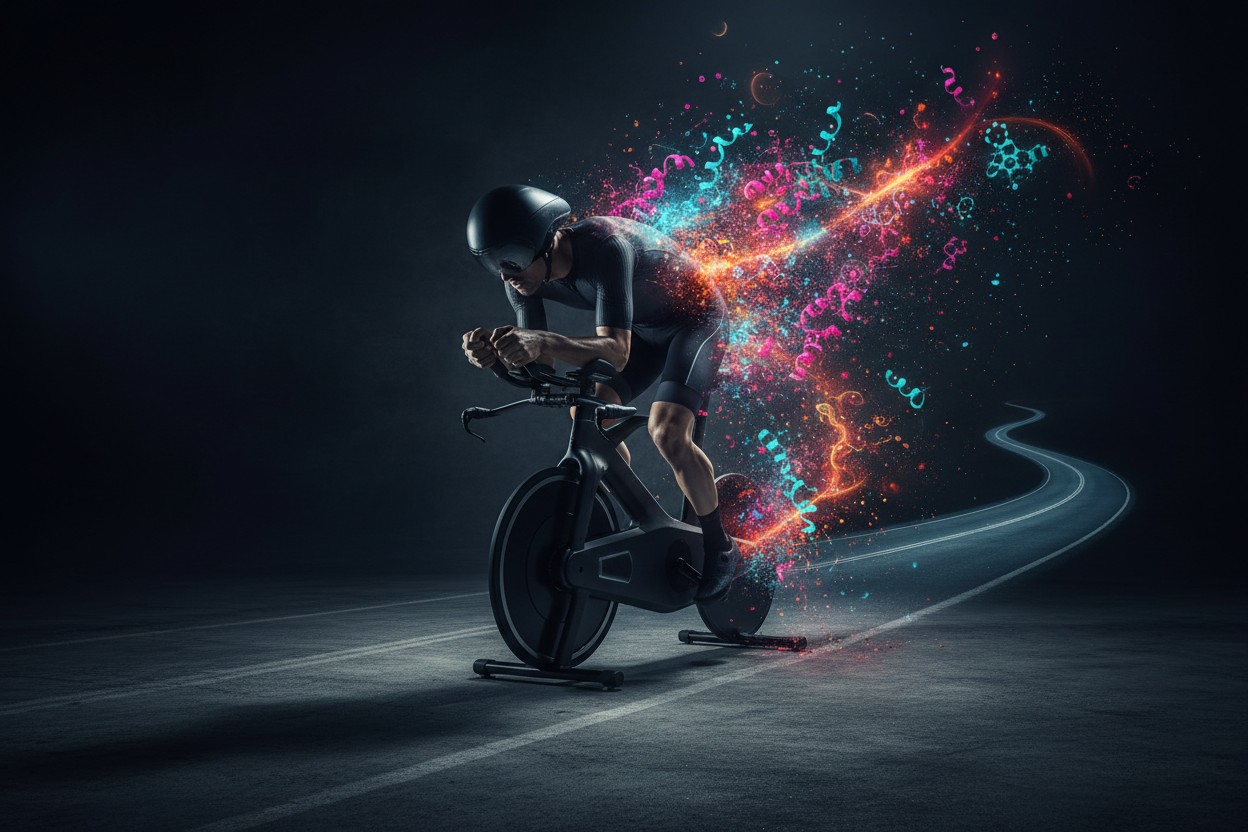 Study: Short and intense cycling sprints trigger blood protein changes better than moderate exercise
