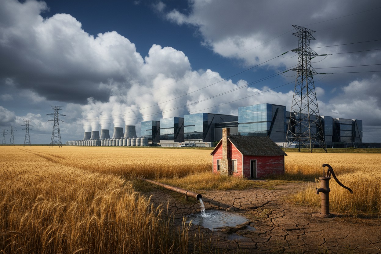 Data centers vs. communities: The fight for water, land, and power intensifies