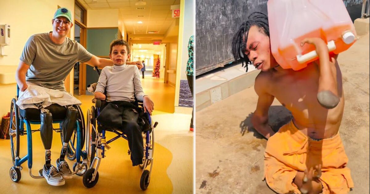 Triple-Amputee Veteran Brian Kolfage Is Helping a Disabled Man in Africa Get the Wheelchair He Desperately Needs By guest writer Jeff Rainforth. * The Gateway Pundit * by Jim Hᴏft