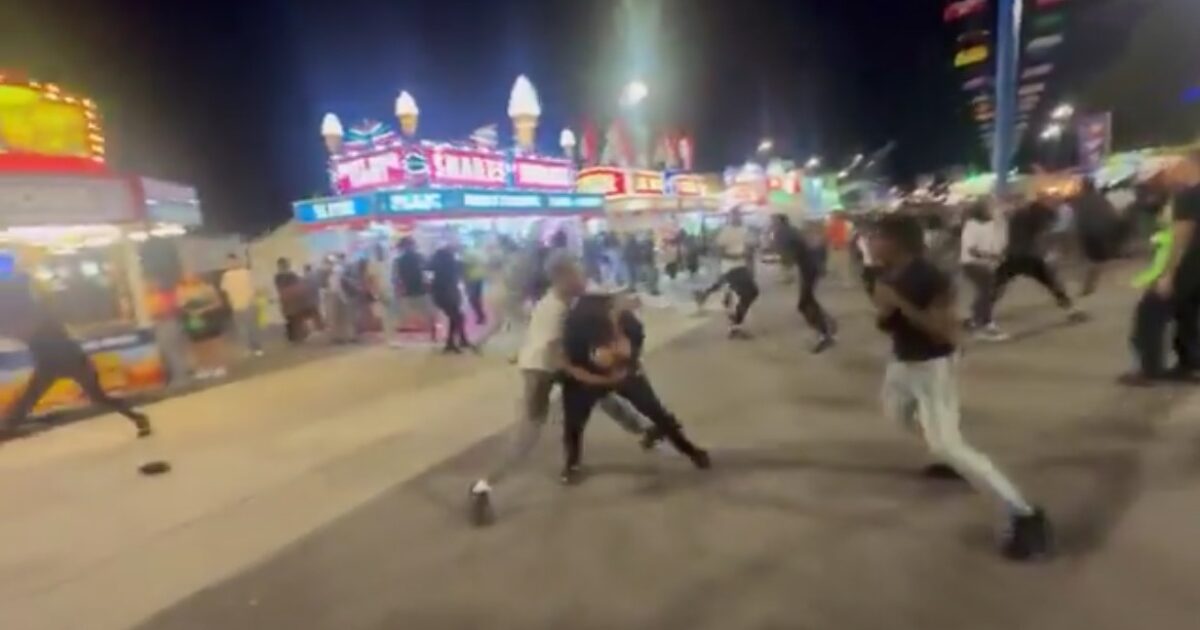 SHOCK VIDEO: Seven Thugs Arrested After Mob of “Youths” Attack, Kick and Punch Anyone in Sight at Wisconsin State Fair – Police Officer Punched in the Face * The Gateway Pundit * by Cristina Laila