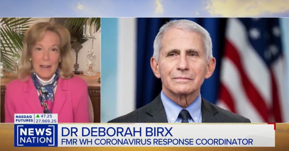 Dr. Birx Scrambles Into Damage Control, Throws Fauci Under the Bus After Disastrous Hearing [VIDEO]