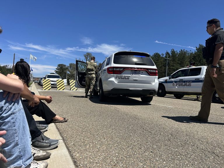 Media Held at Gunpoint During Vandenberg Base Groundbreaking