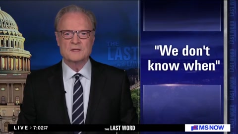 Lawrence: Trump’s Treasury Secretary said ‘we don’t know when’ Trump’s war will end - Brighteon.com