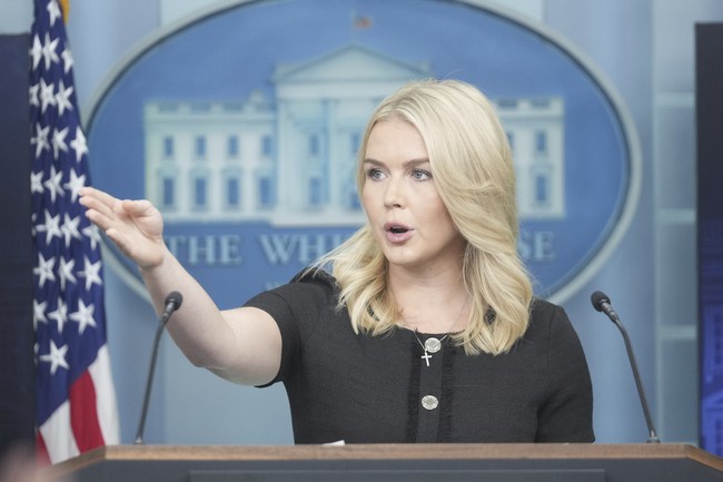 Karoline Leavitt Exposes Washington Post Fake Munitions Story