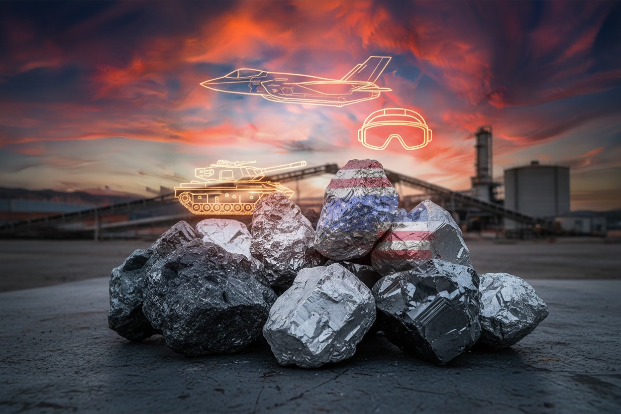 Pentagon Seeks Domestic Supply of Four Critical Minerals for Defense Gear