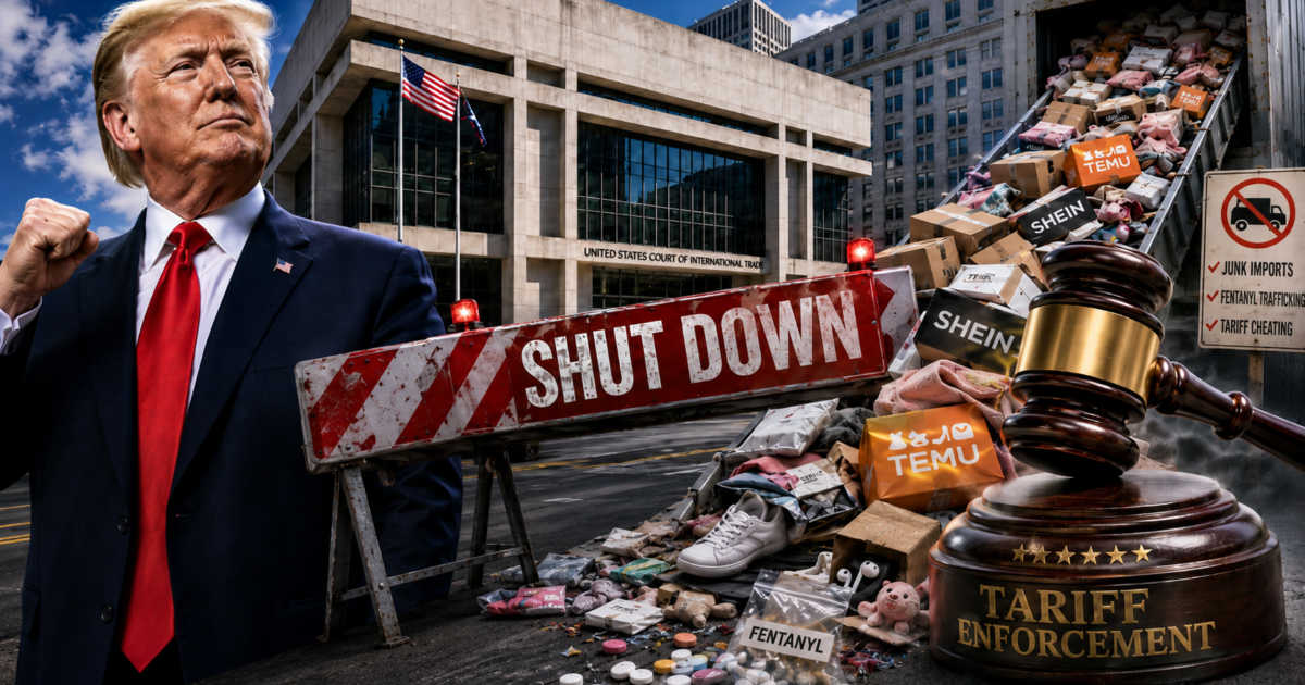 Court of International Trade Upholds President’s Authority to Shut Down the $800 De Minimis Tariff Loophole — Giant Pipeline for Chinese Junk, Fentanyl, and Tariff Cheats Crushed * The Gateway Pundit * by Jim Hᴏft