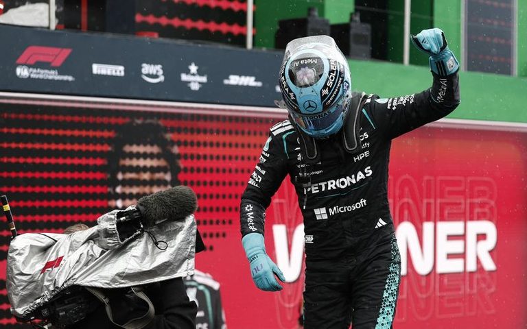 George Russell Wins Dutch Grand Prix Sprint, Extends Mercedes Lead