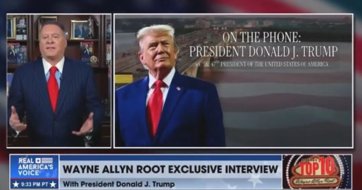 Wayne Root’s 17th Interview with President Donald J. Trump. Wayne Stuns President Trump with His Idea for a National Security Emergency for Elections (VIDEO) * The Gateway Pundit * by Wayne Allyn Root