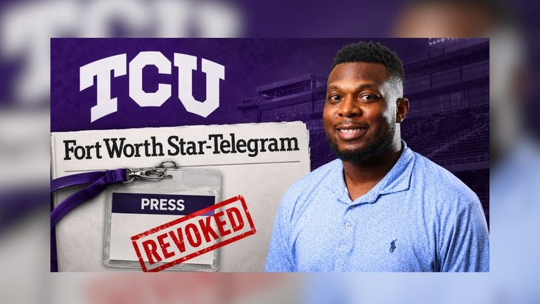 TCU Revokes Fort Worth Star‑Telegram Credential After Locker‑Room Report Sparks Threats
