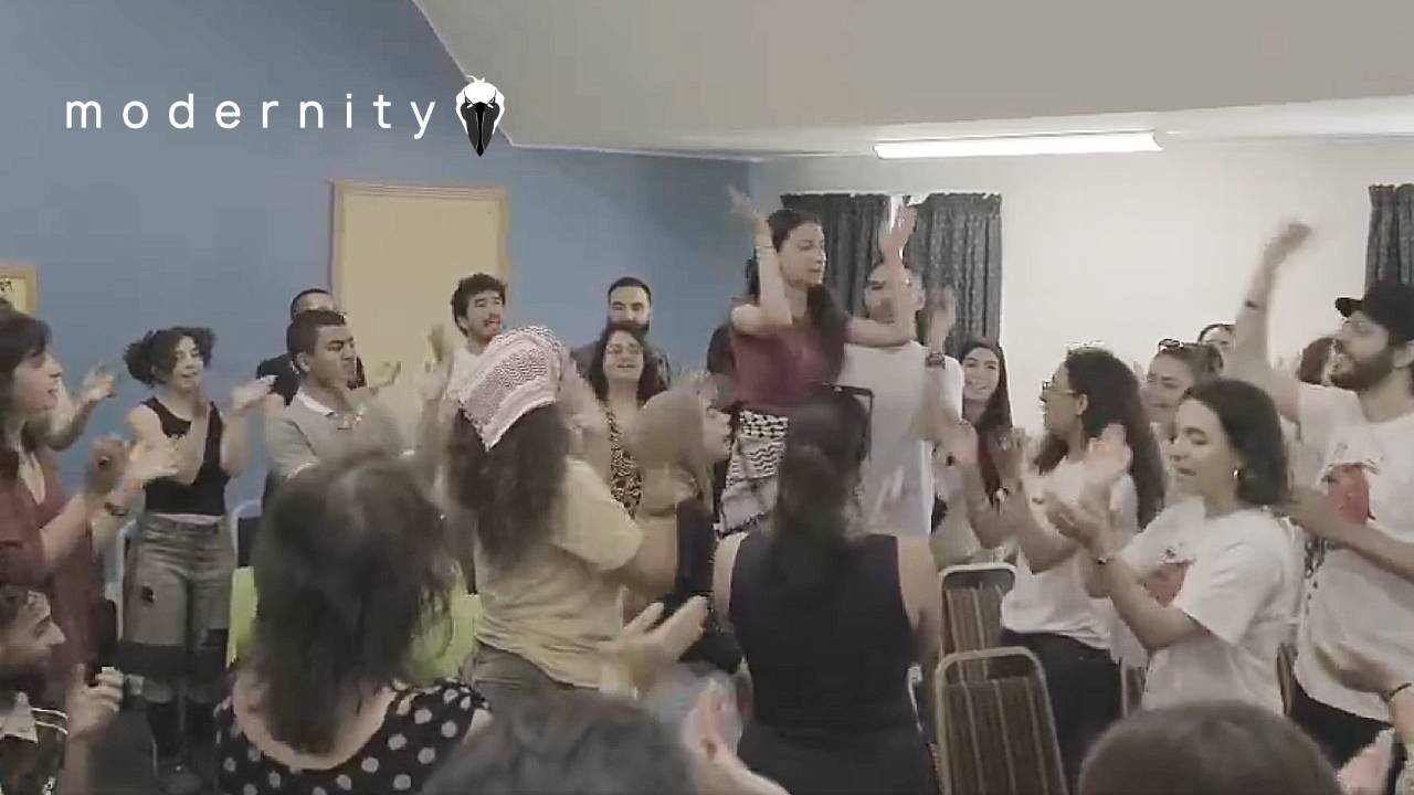British Youth Taught To Chant ‘Our Country Is an ARAB Country’ At Pro-Gaza Camp - modernity