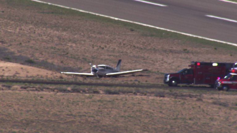 Plane Veers Off Runway at Double Eagle Airport
