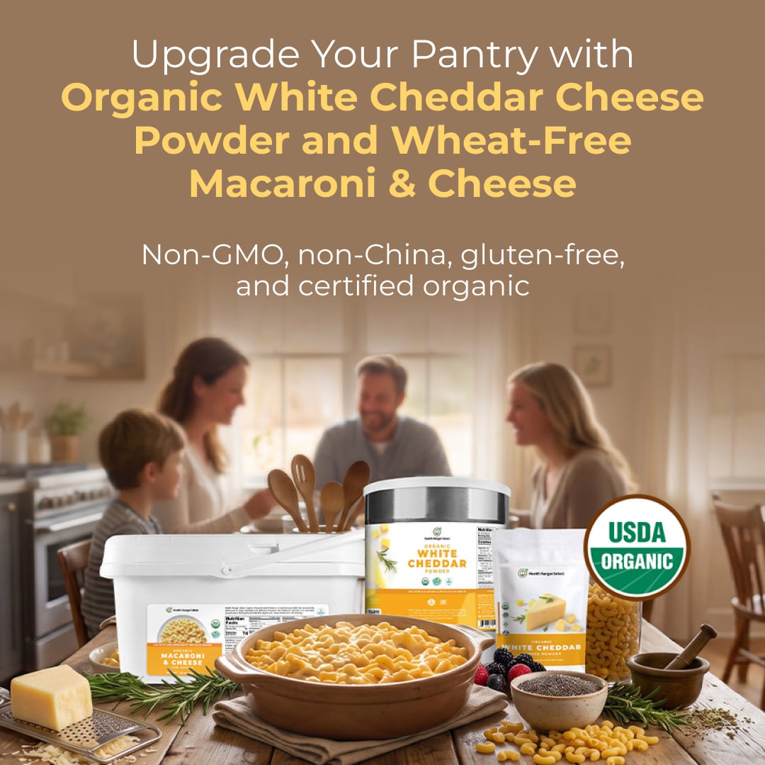 Pantry Favorites Are Back: Organic White Cheddar & Non-Wheat Macaroni and Cheese