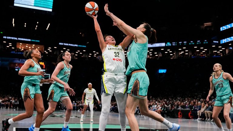 Dallas Wings dominate Connecticut Sun 97-71, Shepard records 22nd double‑double