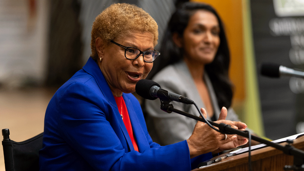 Karen Bass' Video Invites Scrutiny Over Donation Match Program