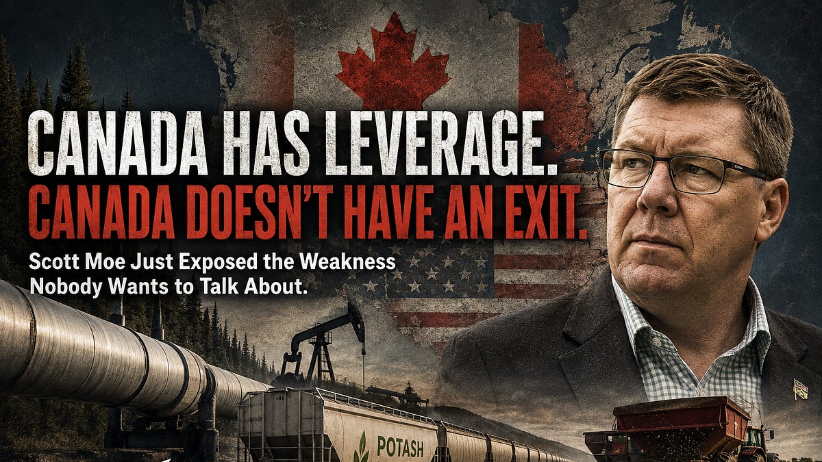 CANADA HAS LEVERAGE. CANADA DOESN’T HAVE AN EXIT.