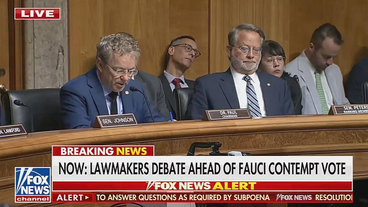 Senate Committee Votes To Hold Fauci In Contempt - modernity