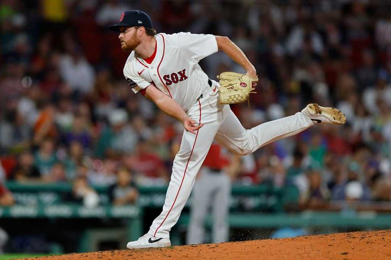 Oklahoma native Wyatt Olds pitches shutout inning in Red Sox debut