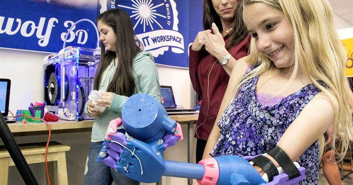 Teen Crafts 3D Printed Wheelchair, Boosts Toddler Mobility