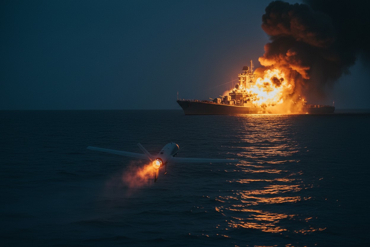 Drone strike on Turkish ship in Black Sea escalates maritime war, threatens global food supply