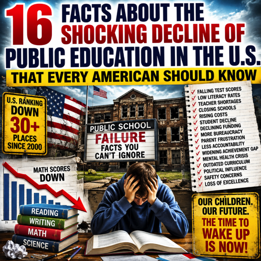 16 Facts About The Shocking Decline Of Public Education In The U.S. That Every American Should Know