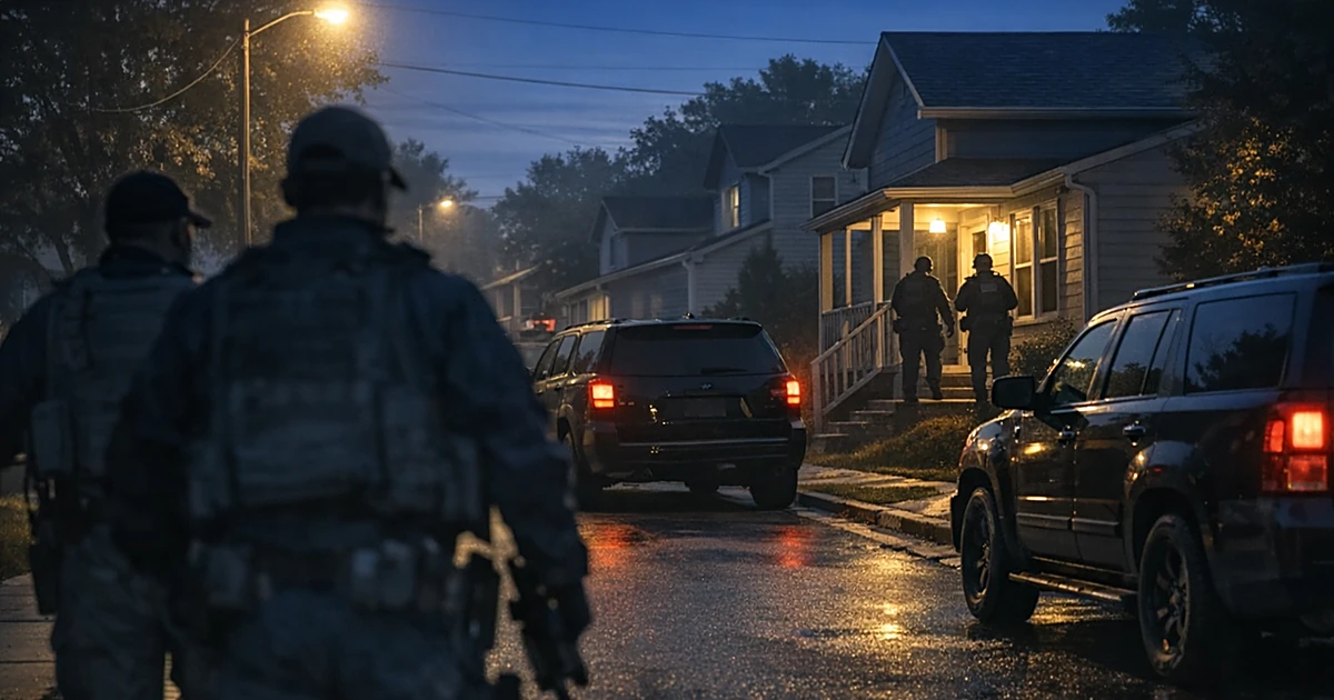 ICE arrests 1,328 in 14-day Virginia, Maryland operation