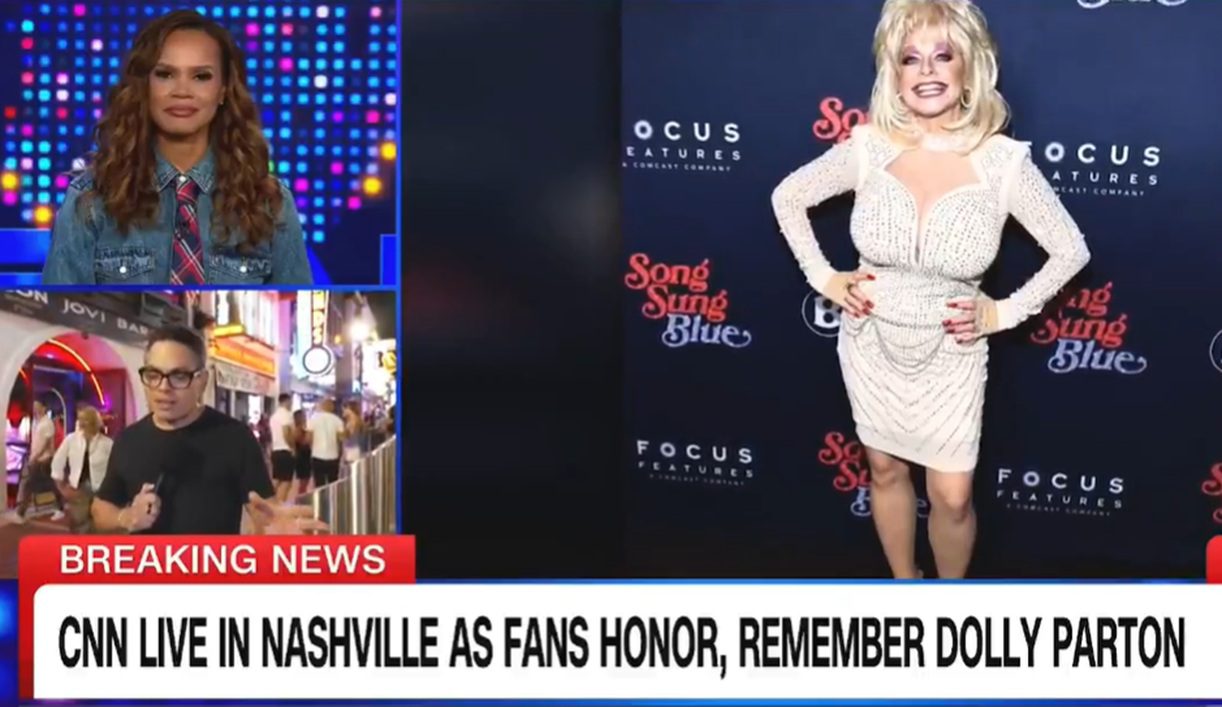 CNN Apologizes After Using A Photo Of A Dolly Parton Impersonator During A Tribute To The Late Country Icon | Whiskey Riff
