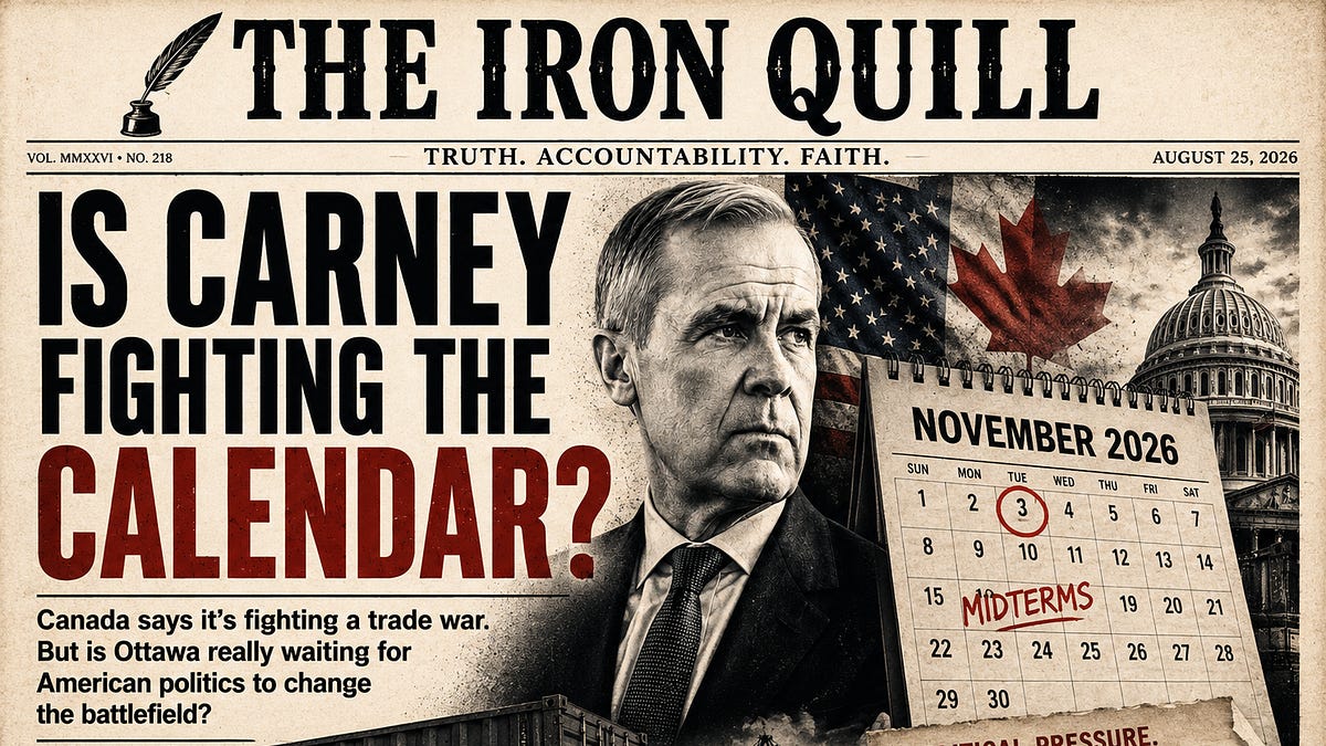 IS CARNEY FIGHTING THE CALENDAR? - The Iron Quill