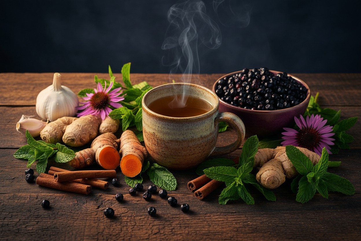 Elderberry, Turmeric, Garlic Among Herbs and Spices Studied for Immune Support, Researchers Say   – NaturalNews.com