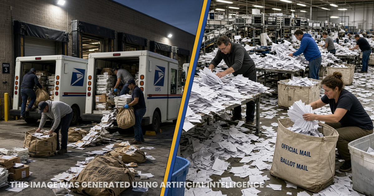 Leftist Defends Mass Mail In Ballots While Admitting The USPS Sucks * The Gateway Pundit * by Drew Hernandez