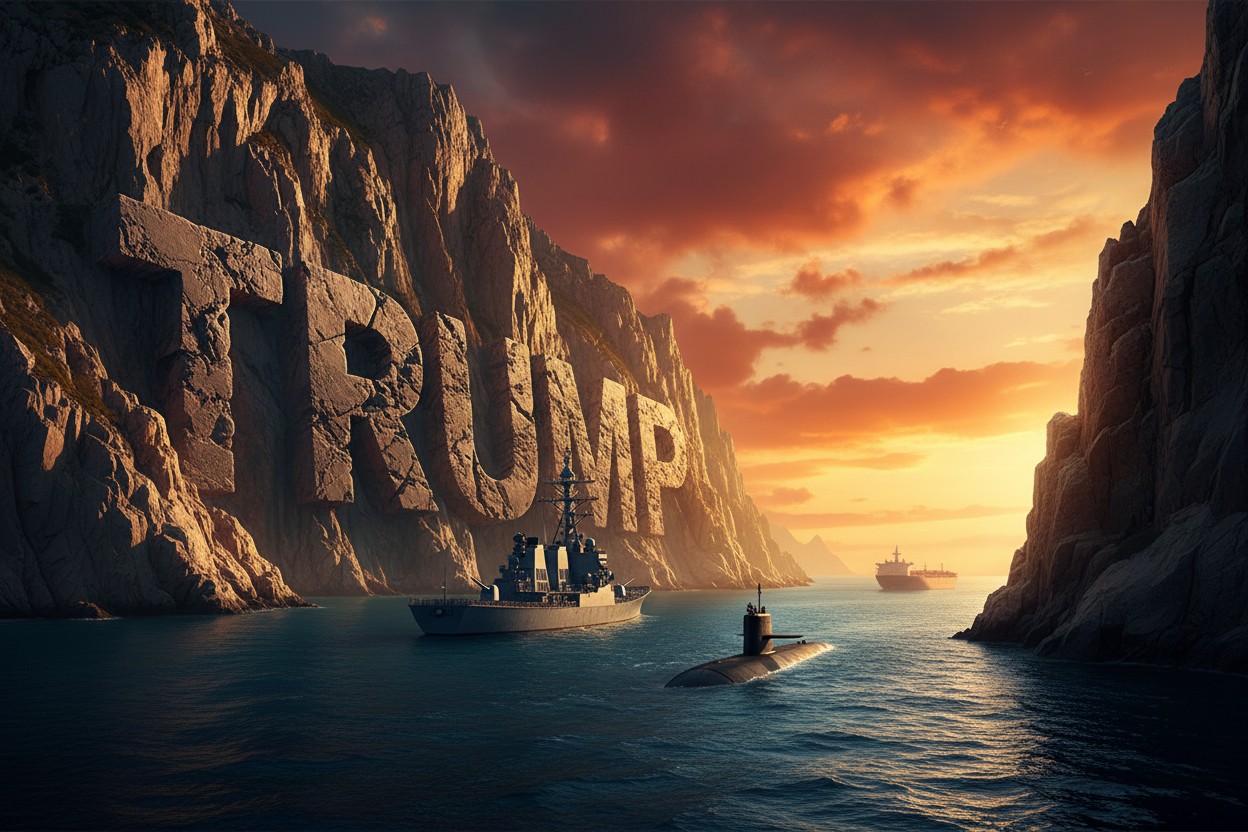 Trump Calls for Strait of Hormuz to Be Renamed “Trump Strait”