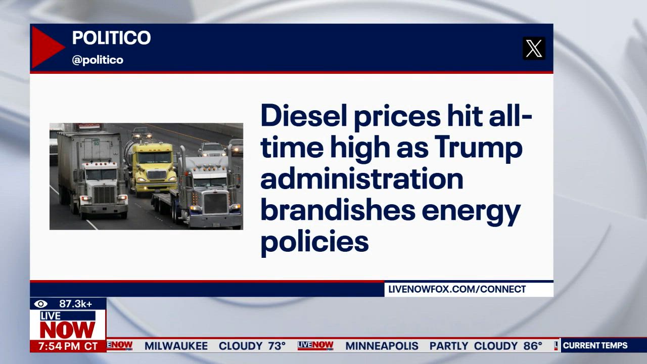 Diesel prices reach an all-time high - Brighteon.com