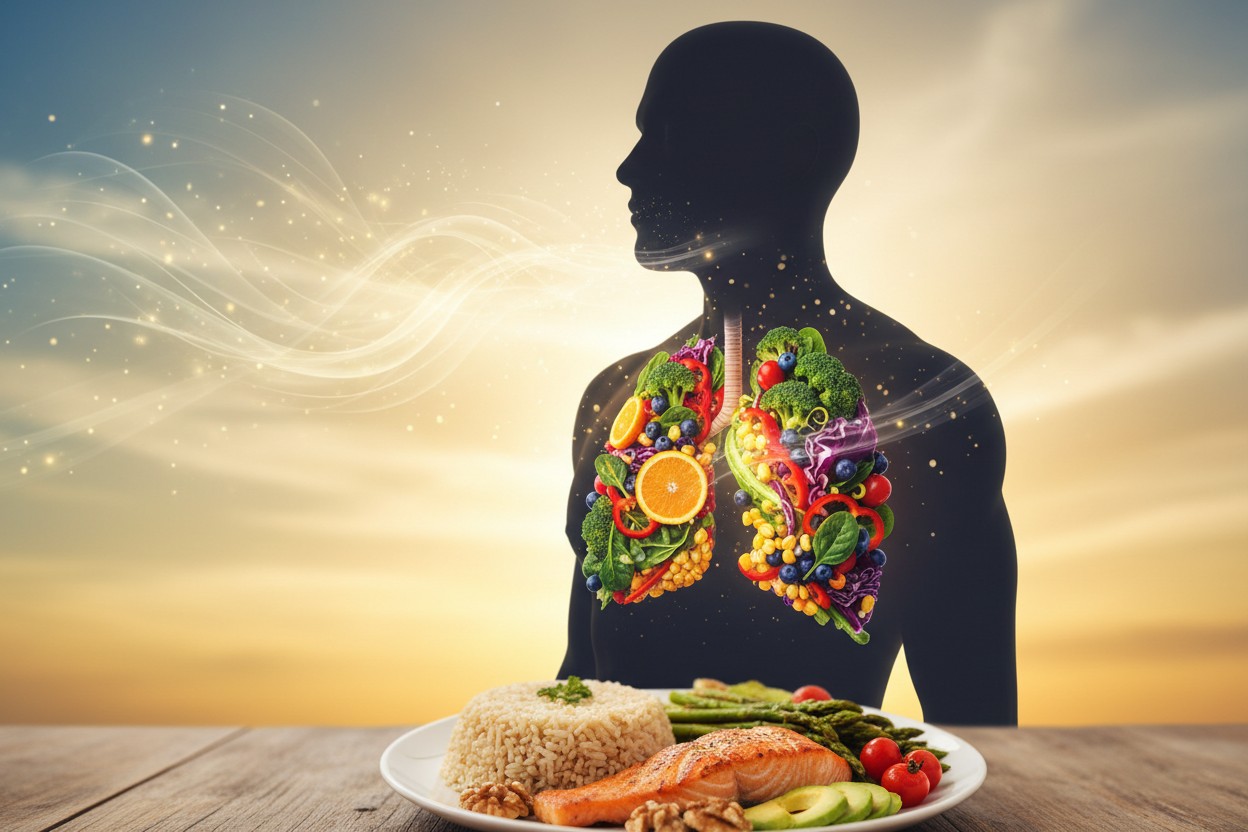 Study: Higher Diet Quality Scores Linked to Better Lung Function in Dutch Adults