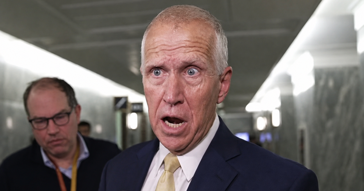 Bitter Retiring RINO Thom Tillis Demands President Trump FIRE Warrior Secretary of War Pete Hegseth * The Gateway Pundit * by Jim Hᴏft