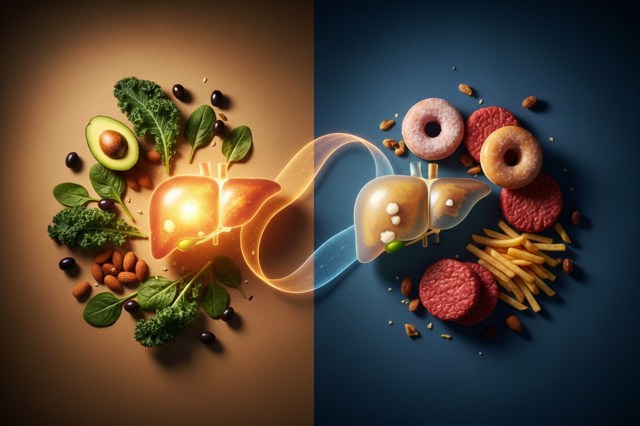 Study: Food Choices Affect Liver and Blood Sugar Health More Than Weight Loss Alone