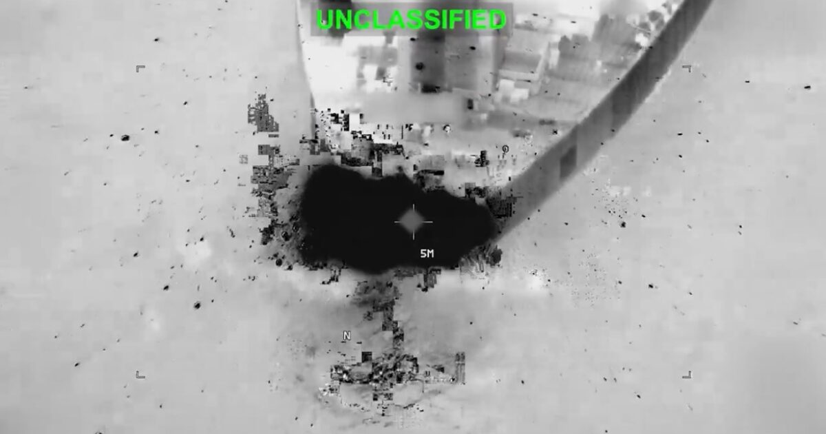 CENTCOM Releases Unclassified Footage of US Military Strikes on IRGC Targets (VIDEO) * The Gateway Pundit * by Cristina Laila