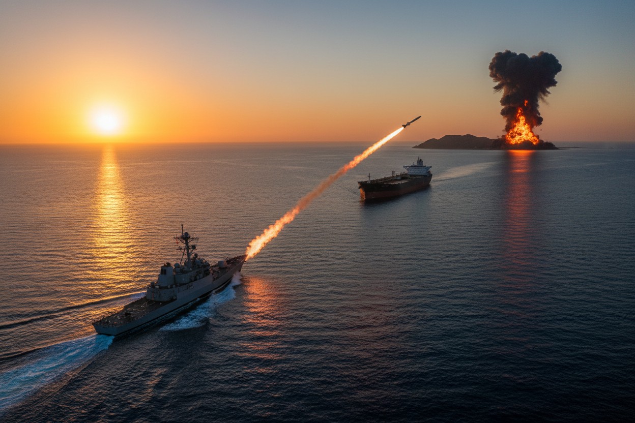 U.S. Strike on Iranian Missile Launch Site Draws Retaliatory Ballistic Missile Attack