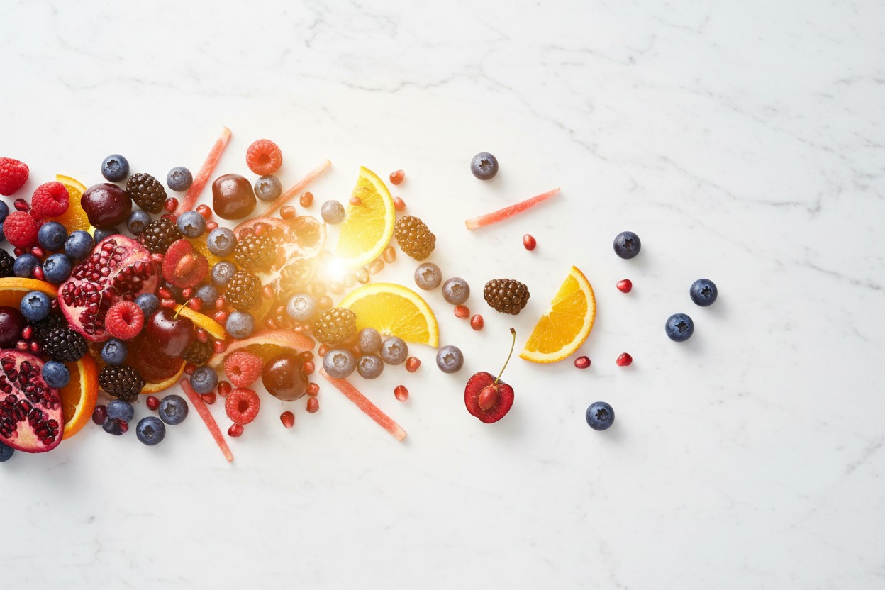 Antioxidant-Rich Fruits: Nutritional Profiles, Health Claims and Dietary Guidance