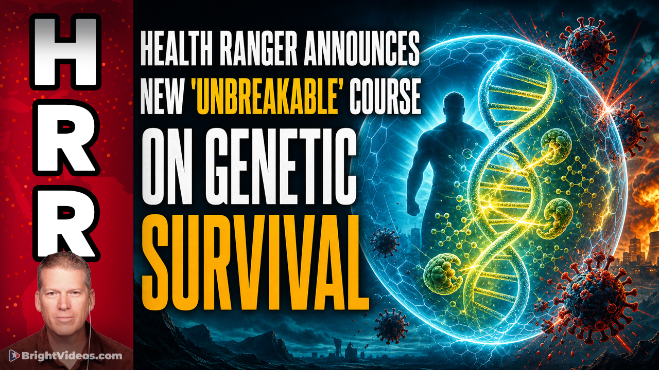 Health Ranger Announces UNBREAKABLE Course on Surviving mRNA Vaccine Shedding and Nuclear War Radioisotope Fallout  - BrightVideos.com