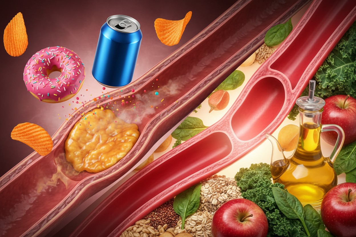 Study: High Ultra-Processed Food Intake Linked to 40% Higher Atherosclerosis Risk