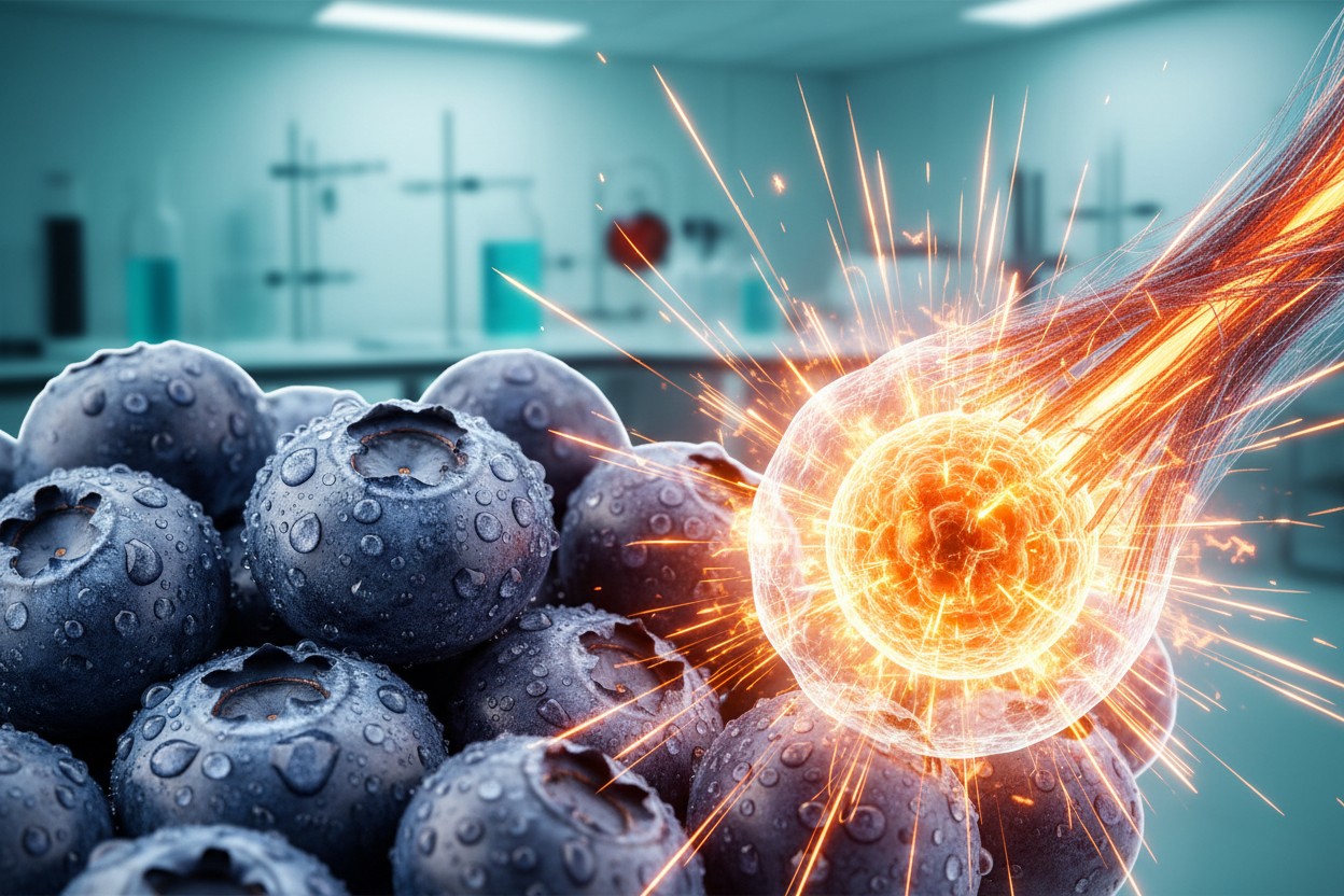 Study: Blueberry Compound May Trigger Fat Burning in Muscle Cells