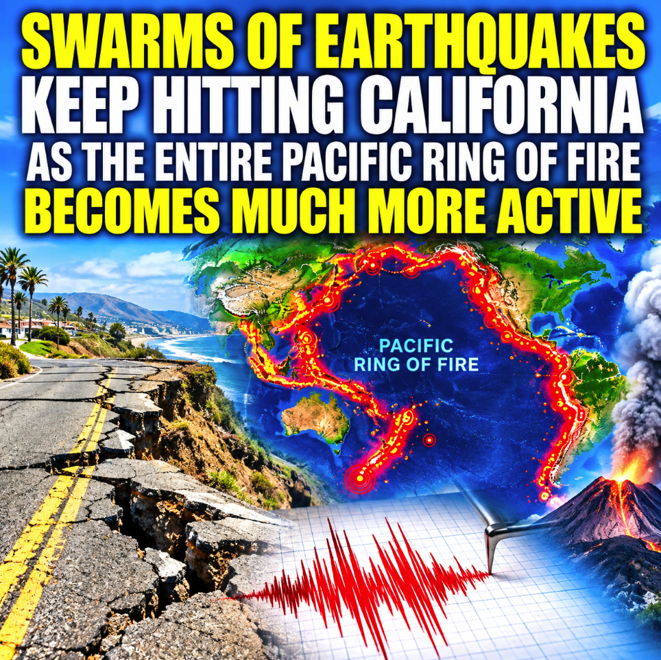 A Swarm Of More Than 80 Earthquakes Just Hit Southern California As The Entire Pacific Ring Of Fire Becomes Much More Active