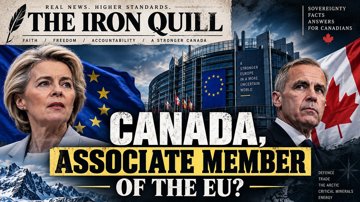 CANADA, ASSOCIATE MEMBER OF THE EU? - The Iron Quill