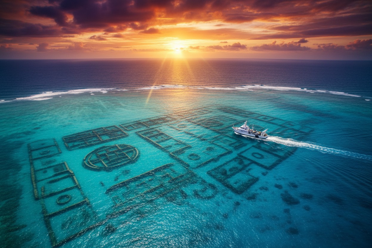 Researcher Claims Seafloor Patterns Near Bermuda Triangle May Be “Sunken City”; Experts Cite Lack of Evidence   – NaturalNews.com