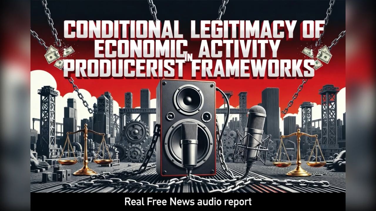 The Conditional Legitimacy of Economic Activity in Producerist Frameworks - Brighteon.com