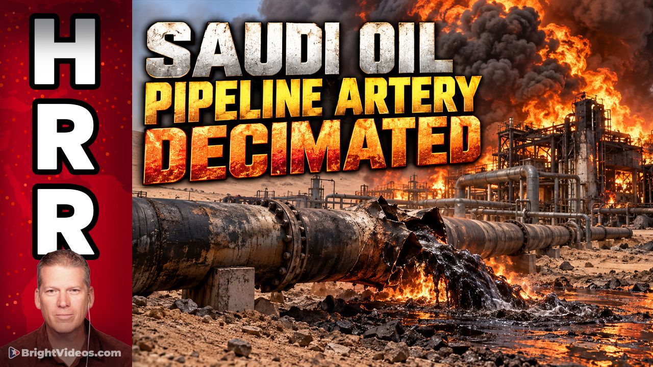 Houthis Decimate Saudi East-West Pipeline, Causing Catastrophic Worsening of Global Energy Shock - Brighteon.com