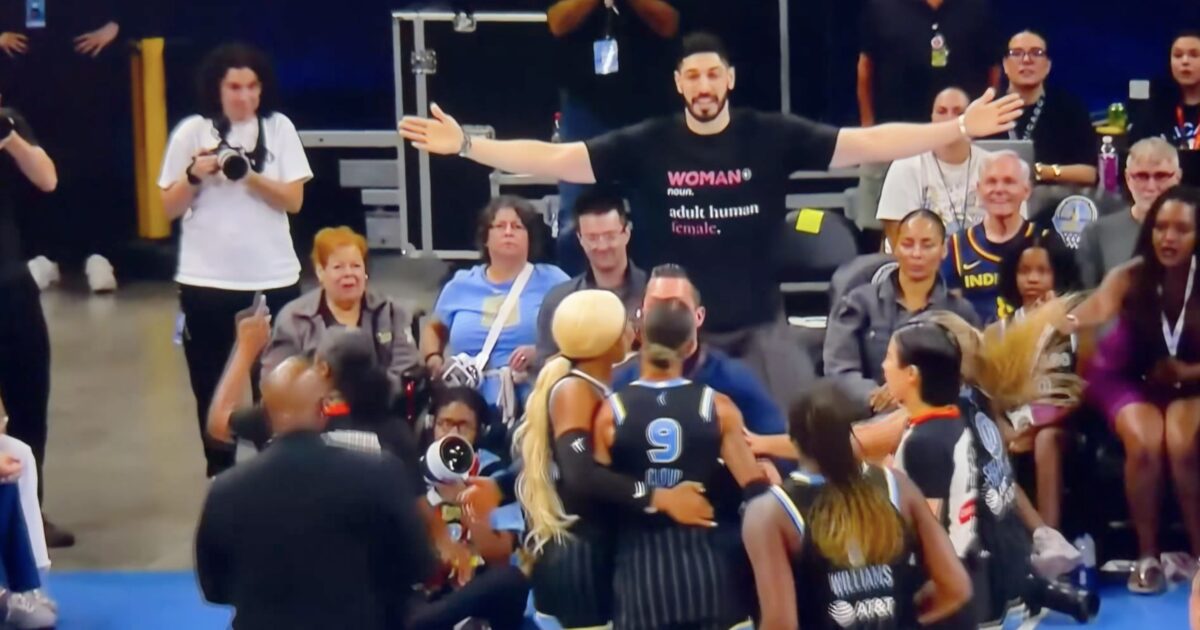 Enes Kanter Freedom Files Federal Lawsuit Against Chicago Sky and City of Chicago After Ejection Over “Woman” T-Shirt — Demands Jury Trial * The Gateway Pundit * by Jim Hᴏft
