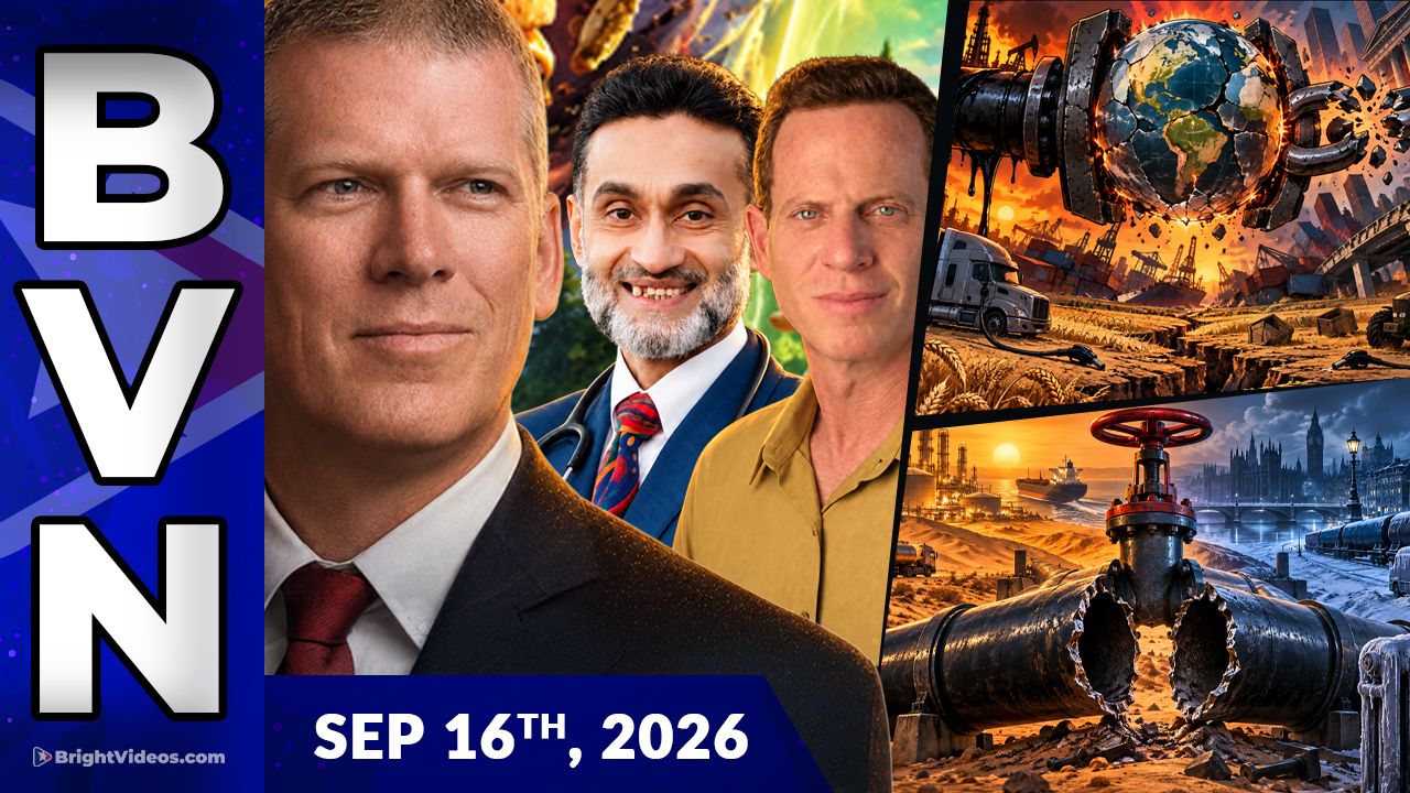Bright Videos News, Sep 16, 2026 - Prepare for DARK TIMES Ahead as Global 'Poly-Crisis' Strikes Diesel, Debt and Food - Brighteon.com